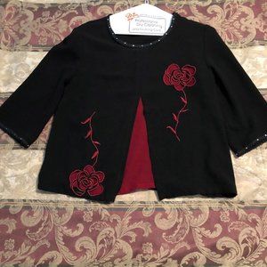 womens tops black